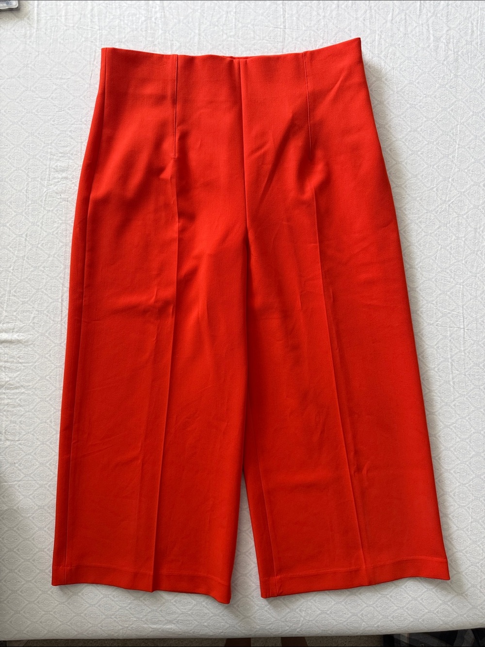 Zara Wide-Leg Pants Orange